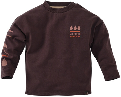 Z8 jongens longsleeve Bruin - 98