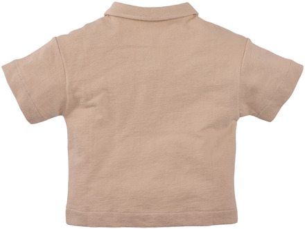 Z8 jongens polo Zand - 98