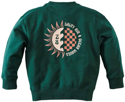 Z8 jongens sweater Donker groen - 128-134