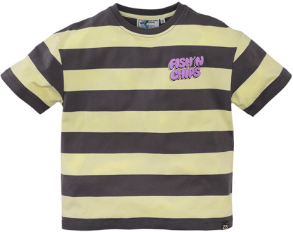 Z8 jongens t-shirt Bruin - 104-110