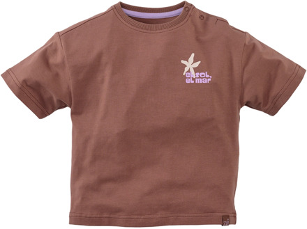 Z8 jongens t-shirt Bruin - 116