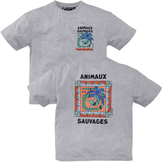 Z8 jongens t-shirt Grijs melee - 116-122