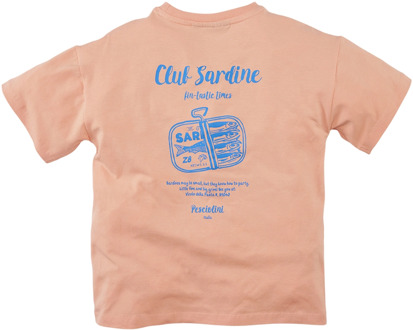 Z8 jongens t-shirt Perzik - 128-134
