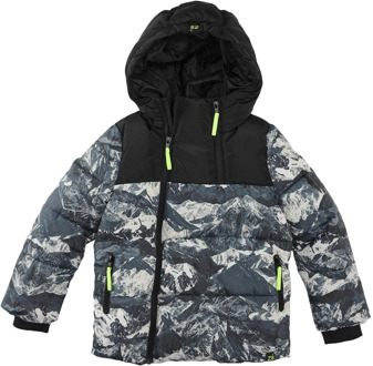 Z8 jongens winterjas Blauw - 152-158