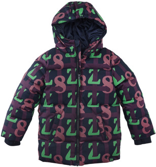 Z8 jongens winterjas Meerkleurig - 152-158