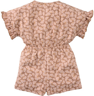 Z8 meisjes jumpsuit Perzik - 116