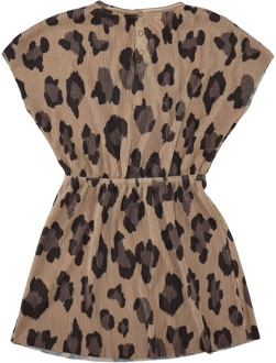 Z8 meisjes jurk Bruin - 104-110