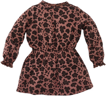 Z8 meisjes jurk Bruin - 86