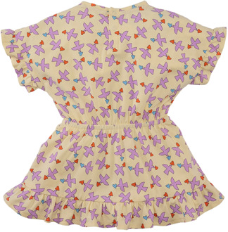 Z8 meisjes jurk Geel - 116