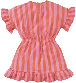 Z8 meisjes jurk Koraal - 140-146