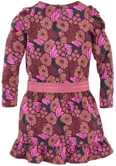 Z8 meisjes jurk Paars - 140-146