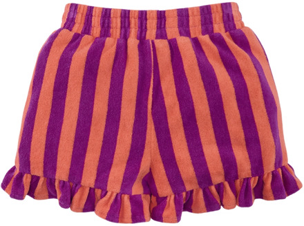 Z8 meisjes korte broek Paars - 128