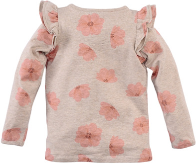 Z8 meisjes longsleeve Bruin - 80