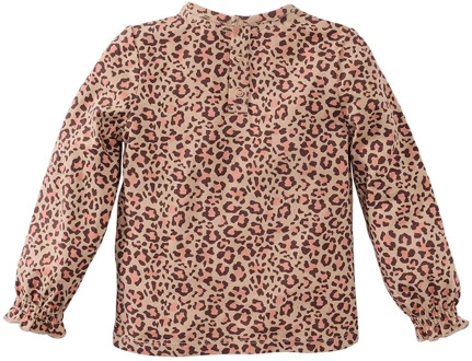 Z8 meisjes longsleeve Bruin - 92