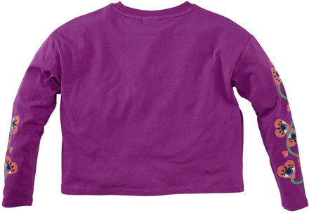 Z8 meisjes longsleeve Paars - 140-146