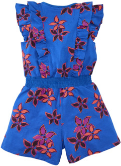 Z8 meisjes salopette Blauw - 92-98