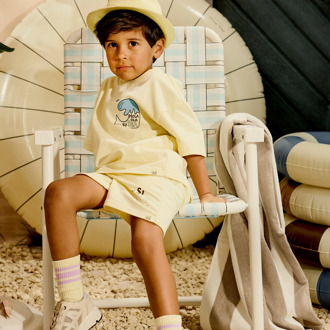 Z8 meisjes sokken Geel - 27-30