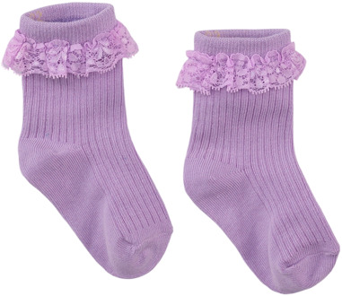 Z8 meisjes sokken Lila - 23-26