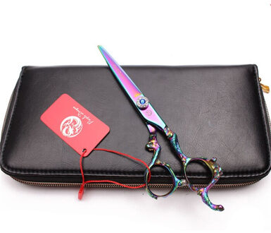 Z9003 5.5 "440C Multi-color Salon Kapper Schaar Snijden Scharen Dunner Schaar Professionele Haar Schaar Z9003 Cai D 5.5Y