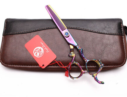 Z9003 5.5 "440C Multi-color Salon Kapper Schaar Snijden Scharen Dunner Schaar Professionele Haar Schaar Z9003 Cai T 5.5N