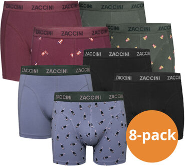 Zaccini Boxershorts 8-pack Verrassingspakket-S Multicolor - S