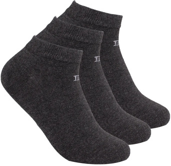 Zach | bamboo ankle sock 3-pack | anthracite Print / Multi - 43-46