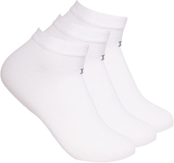 Zach | bamboo ankle sock 3-pack | white Print / Multi - 39-42