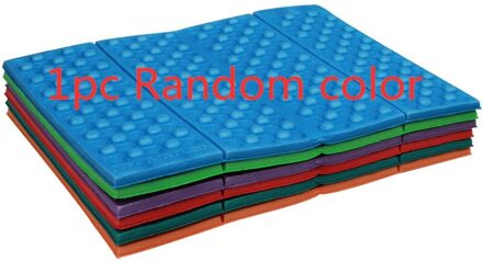 Zacht Duurzaam Oam Pad Outdoor Camping Reizen Matten Kussen Vouwen Foam Seat Waterdichte Draagbare Vochtbestendige Wandelen Picknick Zetel willekeurig kleur