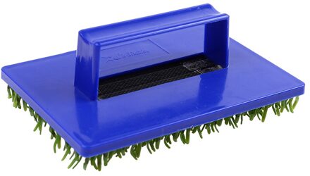 Zacht Haar Met Handvat Muur Schilderen Borstel Praktische Rubber Duurzaam Graan Universele Draagbare Handheld Thuis Gereedschap Decoratie Groen