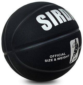Zacht Microfiber Basketbal Maat 7 Slijtvaste Anti-Slip Waterdichte Outdoor & Indoor Professionele Basketbal Bal #7 zwart