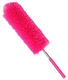 Zacht Microfiber Stofdoek Borstel Statische Anti Afstoffen Borstel Thuis Airconditioning Auto Meubels Reinigen H99F Roze