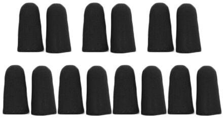 Zacht Oranje Foam Oordoppen Tapered Travel Sleep Noise Preventie Oordopjes Ruisonderdrukking Voor Reizen Slapen 10Pairs = 20 stuks