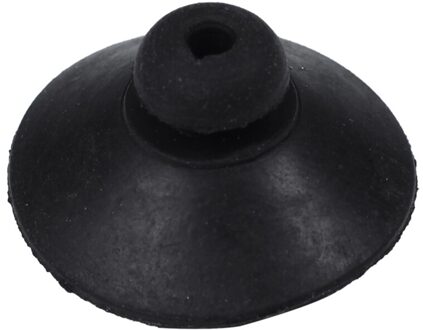 Zacht Plastic Aquarium Zuignap Clip 28Mm Diameter 8 Stuks Zwart