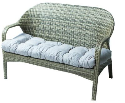 Zachte Bench Kussen Met Vaste Tie Lange Rechthoekige Swing Kussen Voor Ligstoel Tuinmeubelen Ligstoel 130*50Cm Effen i88 grijs