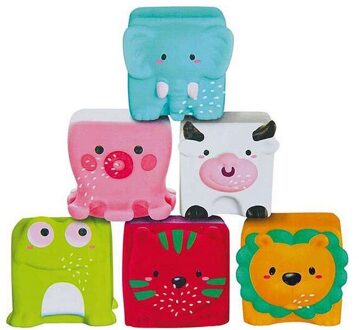 Zachte Blokken Voor Leren Bad Speelgoed (6 Stuks)