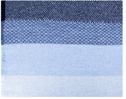 Zachte Cashmere Sjaal voor Mannen Fedeli , Blue , Heren - ONE Size