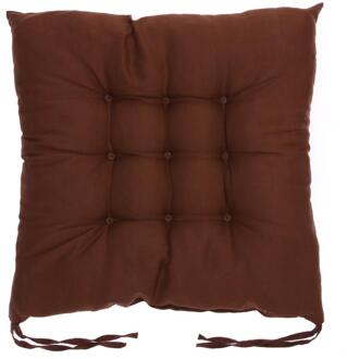 Zachte Comfortabele Katoenen Zitkussen Winter Office Bar Stoel Kussen Japan Stijl Mat Pad Home Decor Sierkussen Floor Kussens koffie