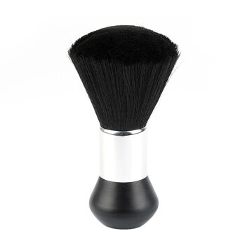 Zachte Diy Salon Plastic Vezels Zwart Gebroken Haar Reiniging Kappers Haar Knippen Styling Neck Duster Borstel Haar Modeling Tools