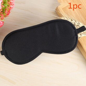 Zachte Draagbare Oogmasker Zwart Snelle Slapen Eyeshade Cover Eye Maskers Schaduw Patch Vrouwen Mannen Blinddoek Reizen Sleepmasker