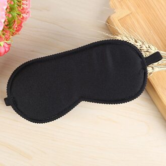 Zachte Draagbare Slaapmasker Snelle Slapen Blinddoek Schaduw Patch Reizen Vrouwen Mannen Eye Maskers Zwart Slaapmasker