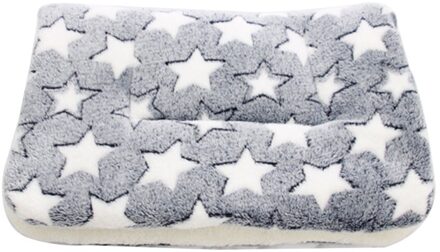 Zachte Flanellen Huisdier Kat Mat Hond Bed Verdikte Kat Hond Deken Puppy Slapen Cover Handdoek Kussen Voor Small Medium Large katten Honden groen / 61x41cm