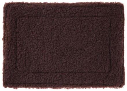 Zachte Fleece Hamster Mat Pluche Huisdier Hamster Kussen Mat Egel Eekhoorn Warme Deken Cavia Bed Slapen Bed Bruin