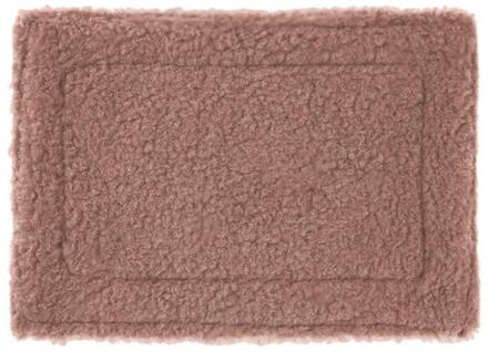 Zachte Fleece Hamster Mat Pluche Huisdier Hamster Kussen Mat Egel Eekhoorn Warme Deken Cavia Bed Slapen Bed Donkerbruin