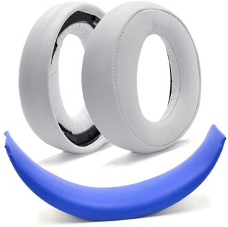 Zachte Foam Ear Pad Kussen Oorbeschermer Oorkussen Voor Sony Goud Draadloze PS3 PS4 7.1 Hoofdtelefoon