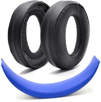 Zachte Foam Ear Pad Kussen Oorbeschermer Oorkussen Voor Sony Goud Draadloze PS3 PS4 7.1 Hoofdtelefoon