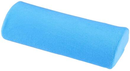 Zachte Hand Palm Rest Manicure Tafel Wasbare Hand Kussen Kussen Houder Arm Rust Nail Art Stand Voor Manicure Kussen lucht blauw