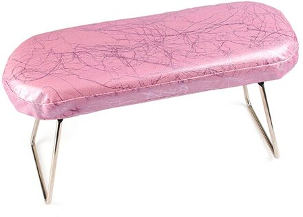 Zachte Hand Palm Rest Manicure Tafel Wasbare Hand Kussen Kussen Houder Arm Rust Nail Art Stand Voor Manicure Kussen roze