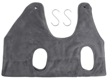 Zachte Hond Kat Opknoping Nest Aid Harness Kleine Medium Honden Katten Handige Retainer Tas Pet Grooming Bad Tool Pet Product M grijs