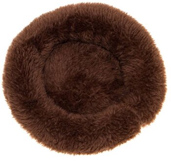 Zachte Kasjmier Hamster Slapen Bed Egel Chinchilla Fret Carrier Cavia Bed Winter Klein Dier Kooi Mat Donkerbruin / L