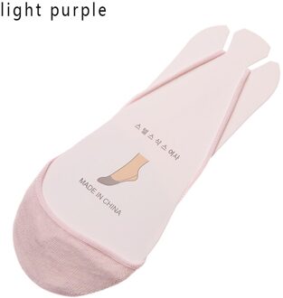 Zachte Katoen Slippers Vrouwelijke Kleurrijke Hoge Hakken Sokken Zomer Mode Vrouwen Ademend Boot Sokken Zomer Korte Onzichtbare Sokken Paars
